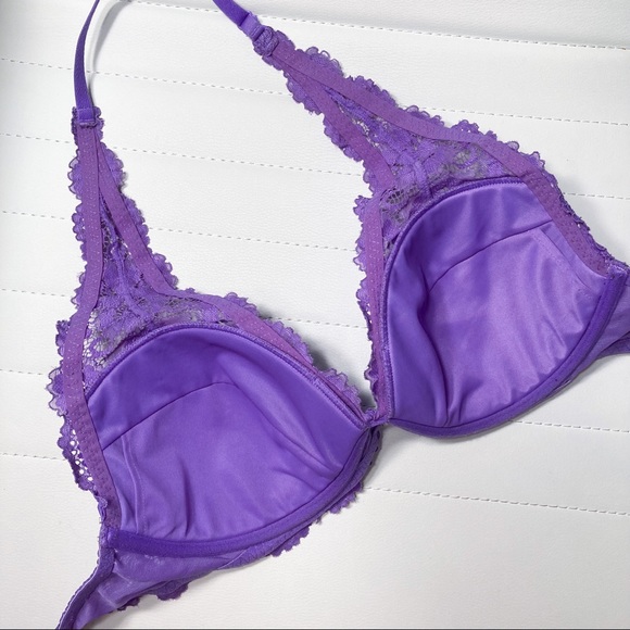 La Senza 32DD Halter Bra/Bralette - Picture 2 of 7